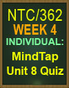 NTC/362 Week 4 MindTap Unit 8 Quiz